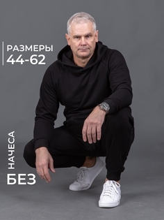 Костюм мужской ASFASHIONDP Оливербезначес черный 46 RU