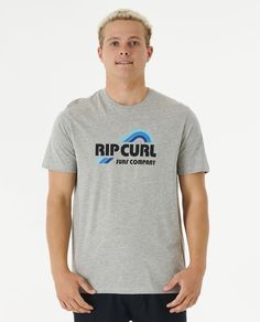 Футболка мужская Rip Curl 03NMTE серая M