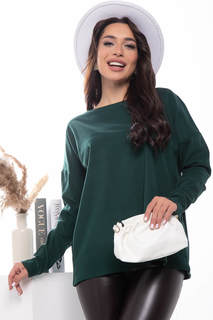 Лонгслив женский LT Collection Инэс зеленый 46 RU