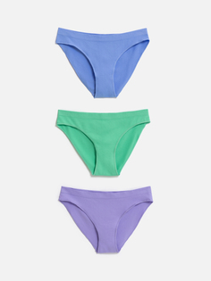 Комплект трусов женский Infinity Lingerie 31204122126 голубой; зеленый; фиолетовый XS