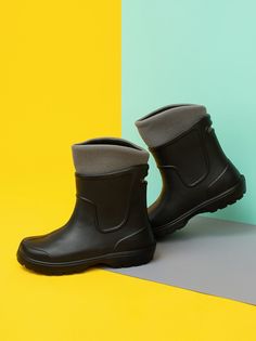 Резиновые сапоги мужские Kaury 969У черные 46-47 RU