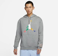 Худи мужское Jordan Multi-Color Large серое S