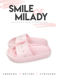 Сланцы женские Smile of Milady 098-328 розовые 36 RU