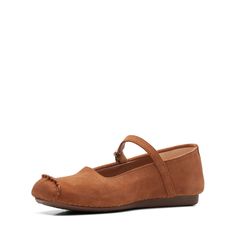 Туфли женские Clarks 26170598 коричневые 39 EU