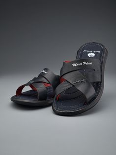 Сабо мужские MARIO POLANI 4-TS-6017-10Белый черные 42 RU