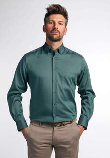 Рубашка мужская ETERNA 8834-49-X14U зеленая 41
