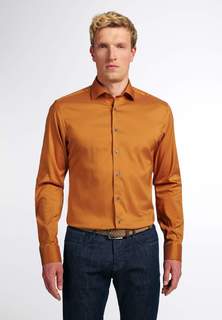 Рубашка мужская ETERNA 3377-82-F170 оранжевая 40