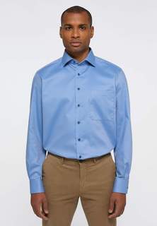Рубашка мужская ETERNA 3324-14-E19K синяя 40