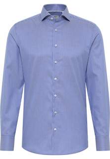 Рубашка мужская ETERNA 8171-16-F682 синяя 40