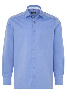 Рубашка мужская ETERNA 8505-15-E95K синяя 40