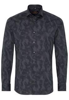 Рубашка мужская ETERNA 3674-39-F182 серая 38