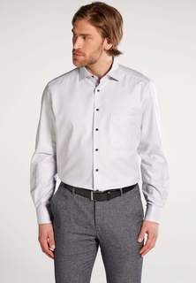 Рубашка мужская ETERNA 3116-32-E95K серая 40
