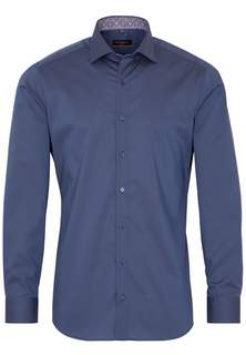 Рубашка мужская ETERNA 8889-17-F140 синяя 44