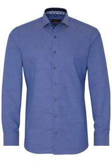 Рубашка мужская ETERNA 3620-16-F94V синяя 39