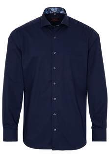 Рубашка мужская ETERNA 1300-19-X14V синяя 44