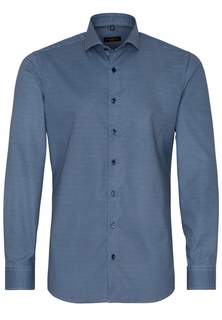 Рубашка мужская ETERNA 3379-19-F182 синяя 40