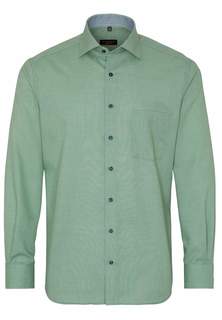 Рубашка мужская ETERNA 3270-44-X15K зеленая 40