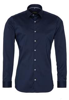 Рубашка мужская ETERNA 3377-19-Z181 синяя 40
