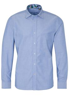 Рубашка мужская ETERNA 241115MS5P голубая 39/40