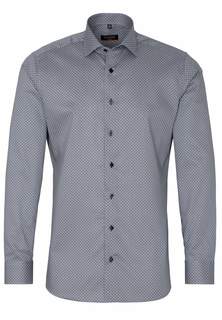 Рубашка мужская ETERNA 3391-75-F170 синяя 44