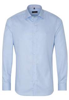 Рубашка мужская ETERNA 3475-12-F94K голубая 39