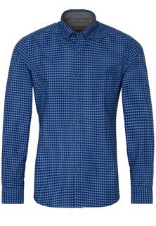 Рубашка мужская ETERNA 2478-08-MS5B синяя 42