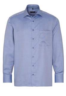 Рубашка мужская ETERNA 3475-16-E95K синяя 42