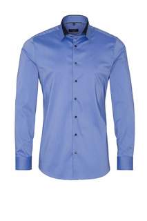 Рубашка мужская ETERNA 3377-14-F17P синяя 38