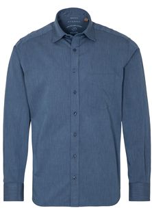 Рубашка мужская ETERNA 238735VS7P синяя 47/48
