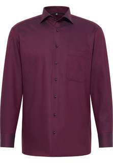 Рубашка мужская ETERNA 3324-57-E19K бордовая 40