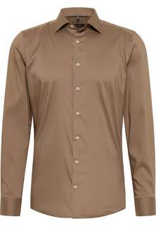 Рубашка мужская ETERNA 3377-27-F170 коричневая 39
