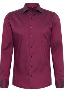 Рубашка мужская ETERNA 3377-58-F170 бордовая 40
