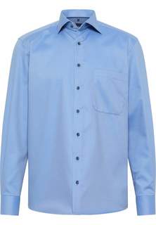 Рубашка мужская ETERNA 3324-14-E19K синяя 44