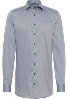 Рубашка мужская ETERNA 3324-18-F170 синяя 40