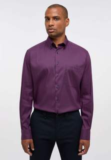 Рубашка мужская ETERNA 4051-58-F183 синяя 40