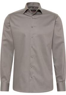 Рубашка мужская ETERNA 3325-25-X18K серая 42