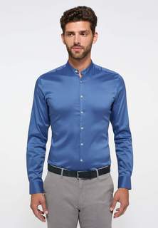Рубашка мужская ETERNA 3372-07-F08S синяя 44