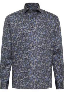 Рубашка мужская ETERNA 4077-18-E17V синяя 46