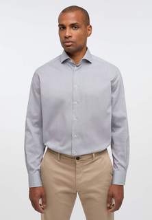 Рубашка мужская ETERNA 8155-45-X17V серая 41
