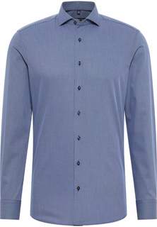 Рубашка мужская ETERNA 8155-19-F182 синяя 43