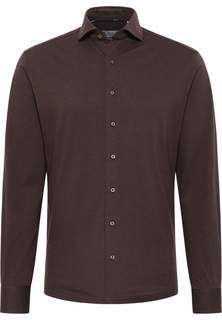 Рубашка мужская ETERNA 2112-25-JS82 коричневая 42