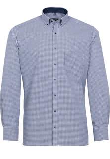 Рубашка мужская ETERNA 8913-16-X143 синяя 40