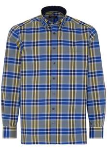 Рубашка мужская ETERNA 2283-15-E144 синяя 44