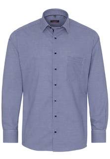Рубашка мужская ETERNA 3720-17-X19P синяя 48