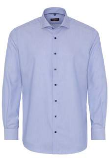 Рубашка мужская ETERNA 3218-15-X17V синяя 43