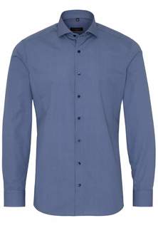 Рубашка мужская ETERNA 3381-18-F182 синяя 40