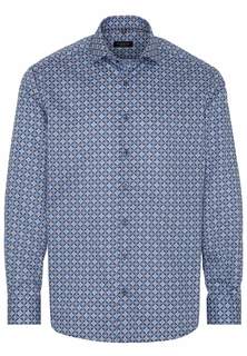 Рубашка мужская ETERNA 3947-18-E17V синяя 46