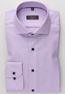 Рубашка мужская ETERNA 3218-16-X17V синяя 43