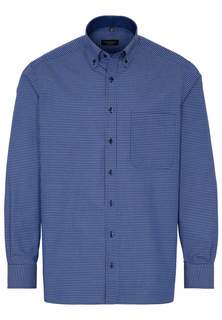 Рубашка мужская ETERNA 8917-09-E144 синяя 40