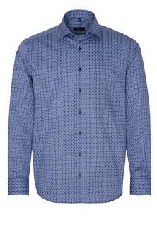 Рубашка мужская ETERNA 8049-18-E19K синяя 44